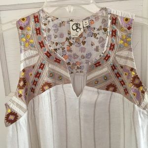 ANTHROPOLOGIE One September Sleeveless Top M